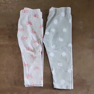 Cute Gray and White Leggings Set